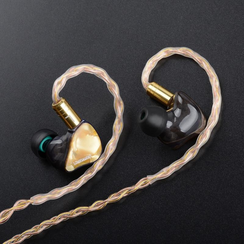 LZ A2 PRO Resin In-ear Monitor 1 Dynamic+2 Knowles BA Hybrid 3 Driver HIFI Earphone HiFiGo