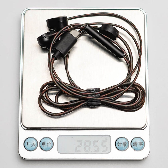 Moondrop Jiu 10mm Dynamic Driver In-Ear Monitors IEMs With Mic & Type-C Plug HiFiGo 
