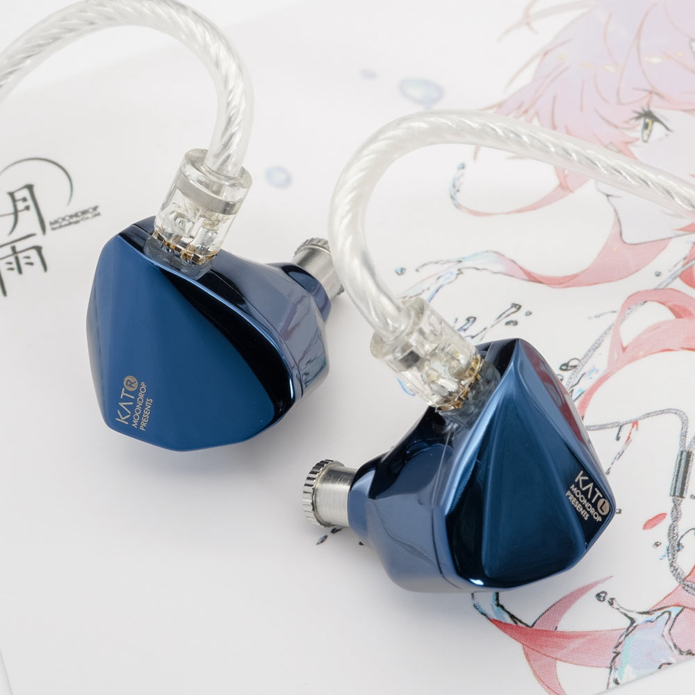 Moondrop Kato Flagship ULT Dynamic Driver In Ear Earphone Earphone HiFiGo
