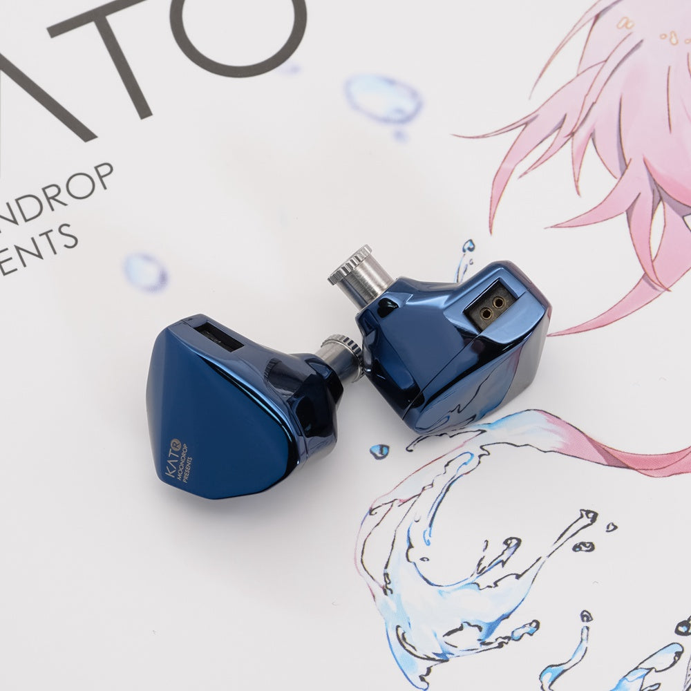 Moondrop Kato Flagship ULT Dynamic Driver In Ear Earphone Earphone HiFiGo
