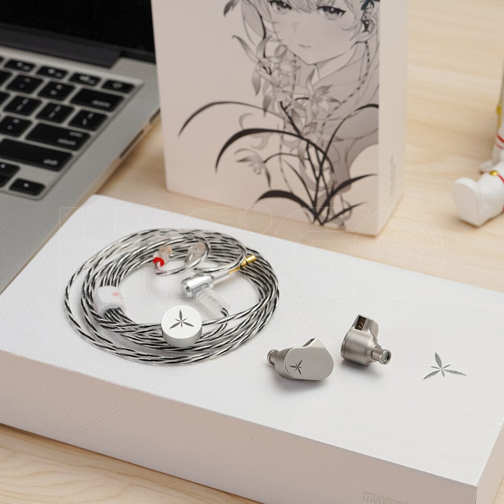 Moondrop LAN 10mm Dual-Cavity Dynamic Driver IEM With Interchangeable Cable Earphone HiFiGo