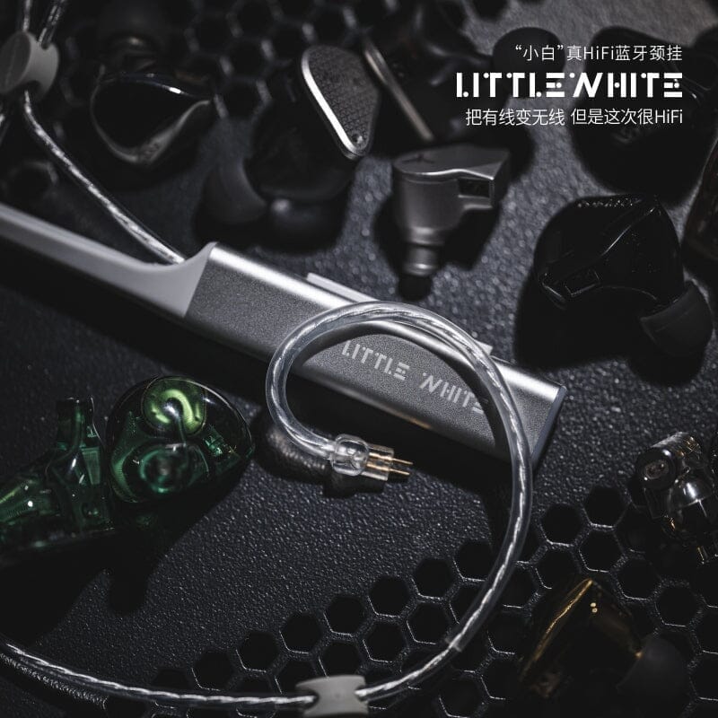 Moondrop Little White Flagship Performance Wireless Neckband Bluetooth 5.2 Earphone Cable With Type-C Plug HiFiGo