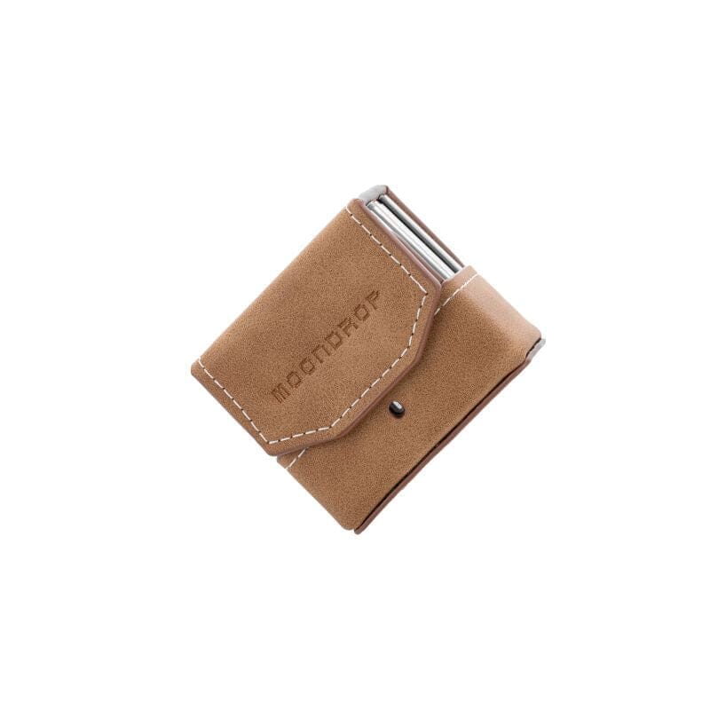 Moondrop Small Leather Case For Space Travel Bluetooth Earbuds HiFiGo