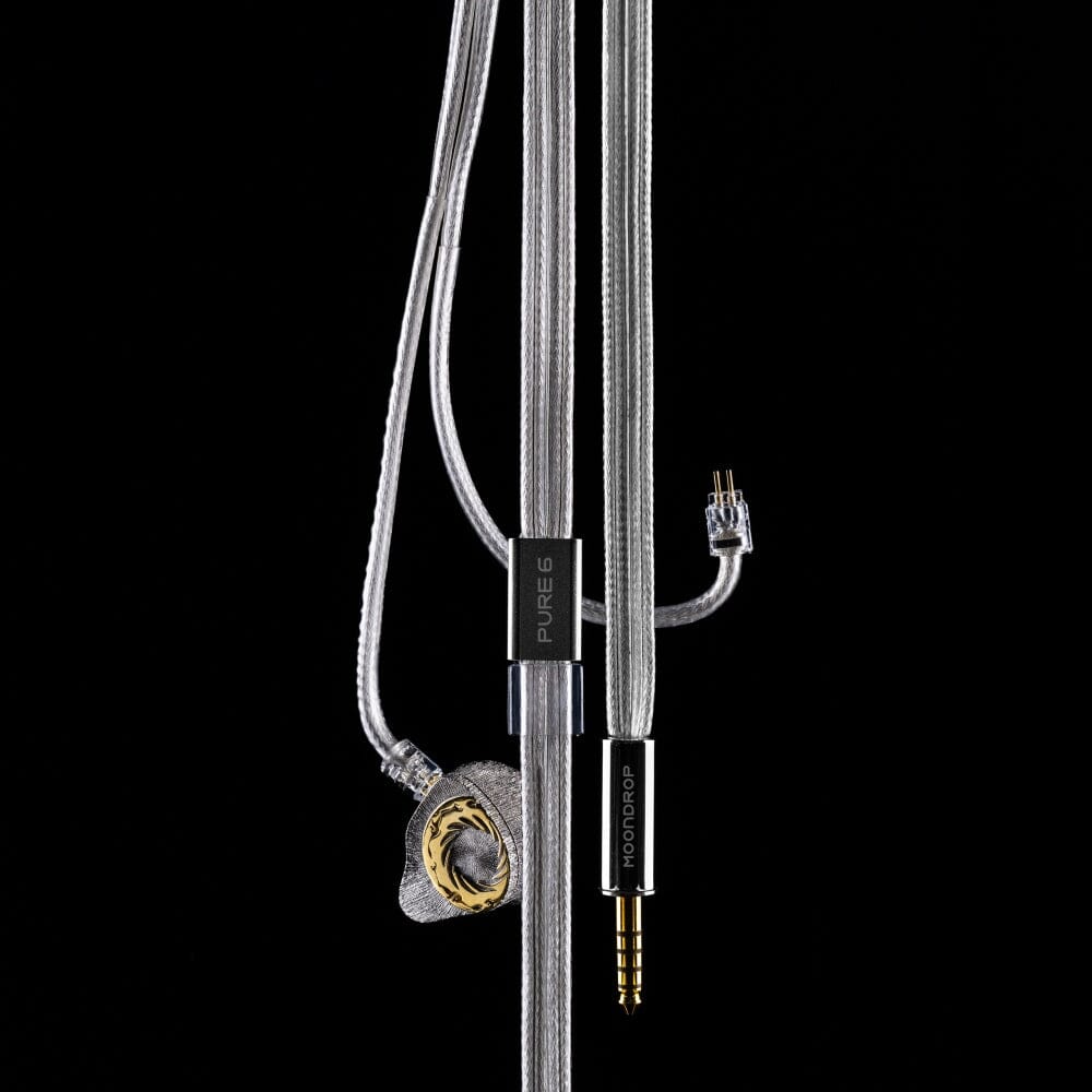 Moondrop Solis II / Solis 2 2DD + 2BA + 4EST Hybrid Silver - Cavity Tribrid In-Ear Monitors HiFiGo