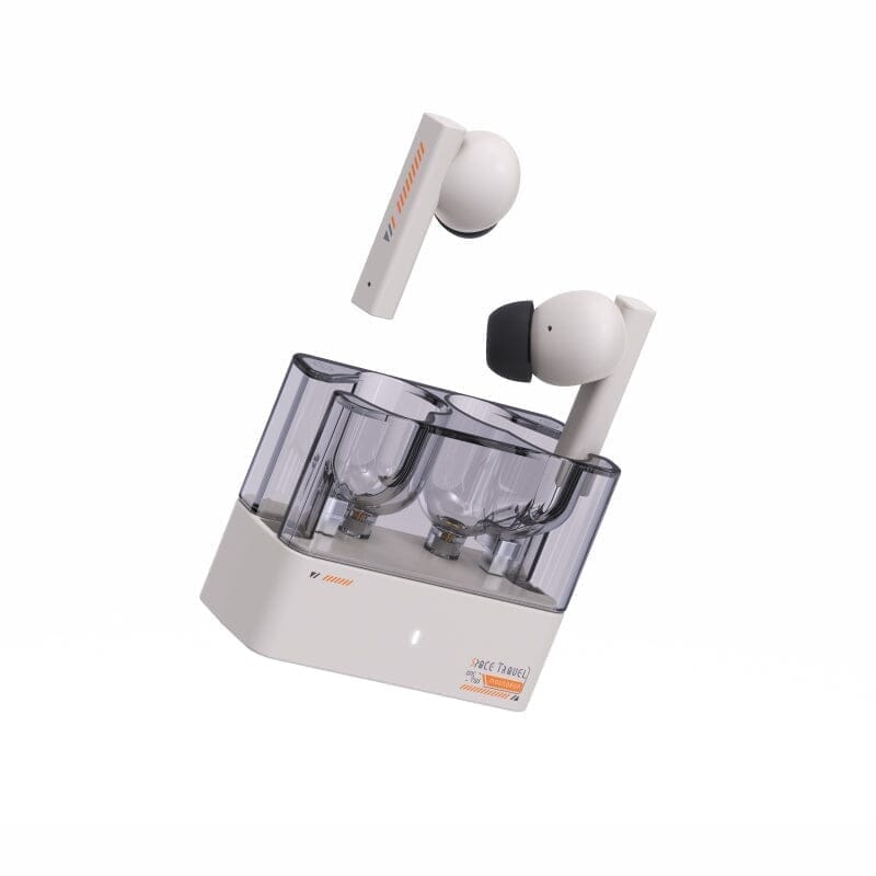 Moondrop Space Travel Bluetooth 5.3 Dynamic Driver True Wireless Earbuds HiFiGo Space Travel White