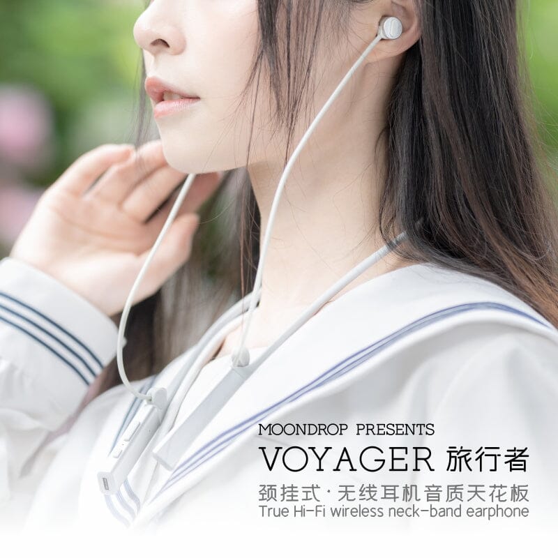 Moondrop VOYAGER 10mm Dynamic Driver True HiFI Wireless Neck-Band Earphone HiFiGo
