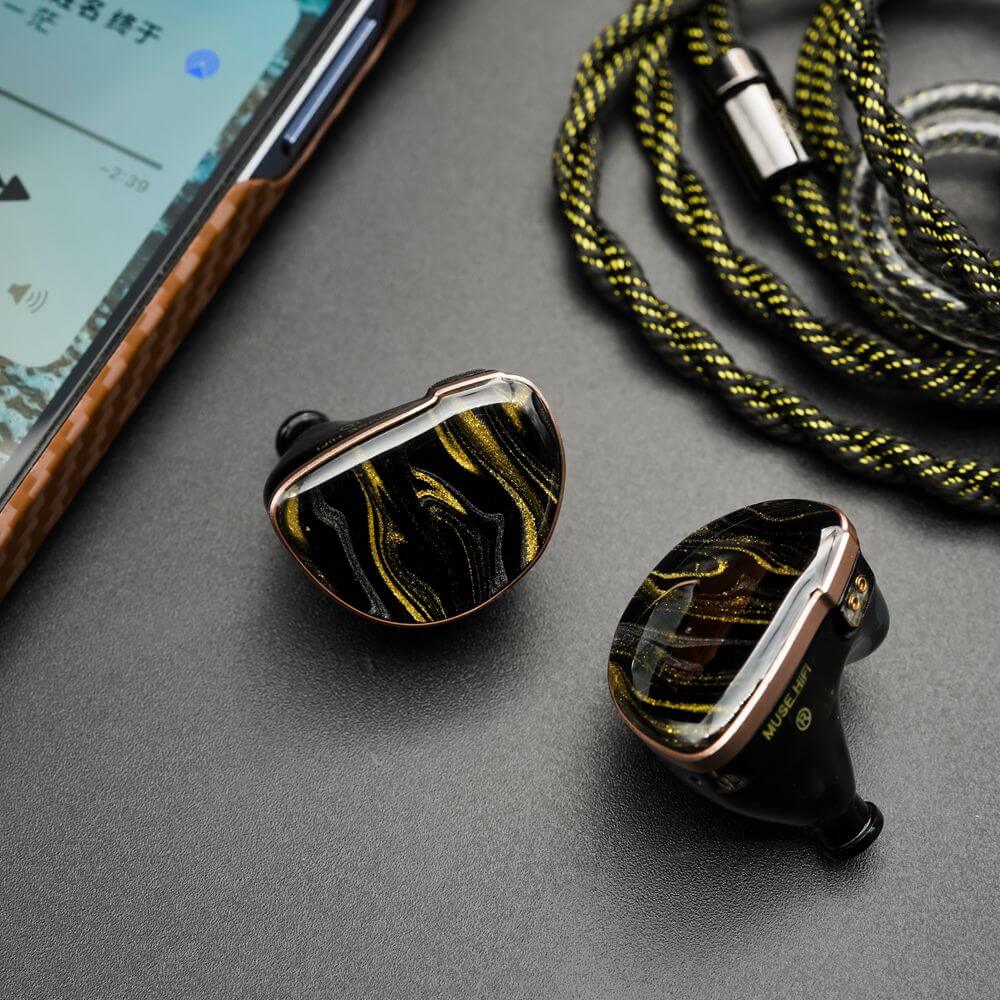 MUSE HiFi Power Planar Magnetic Driver In-ear Earphones HiFiGo