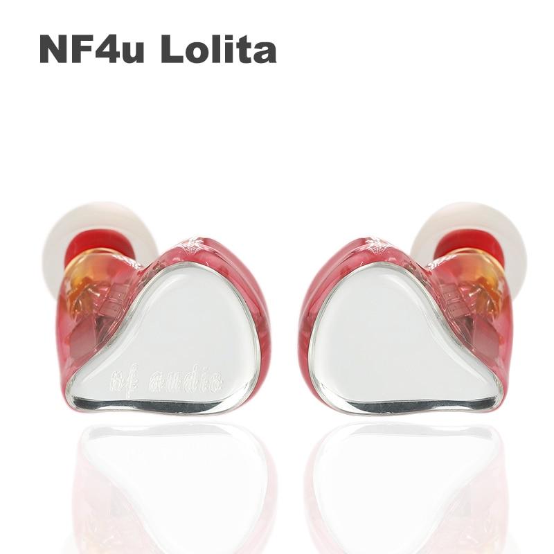 NF Audio NF4U Lolita for ACG 4 Knowles BA+Dynamic Hybrid Drivers HIFI In-ear Earphone Earphone HiFiGo