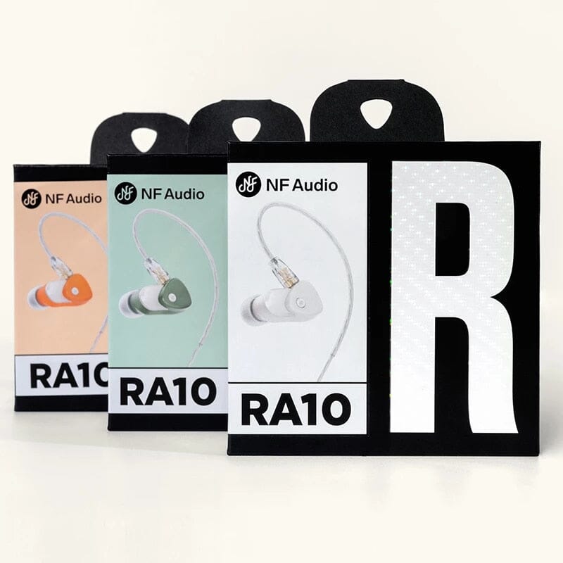 NF Audio RA10 Micro Dynamic Driver In-Ear Monitors IEMs Earphone HiFiGo