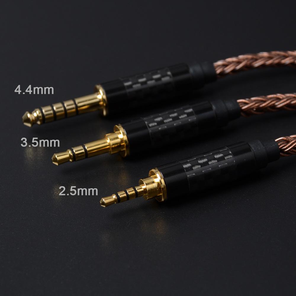 NICEHCK 16 Core High Purity Copper Cable 3.5/2.5/4.4mm MMCX/2Pin Cable HiFiGo