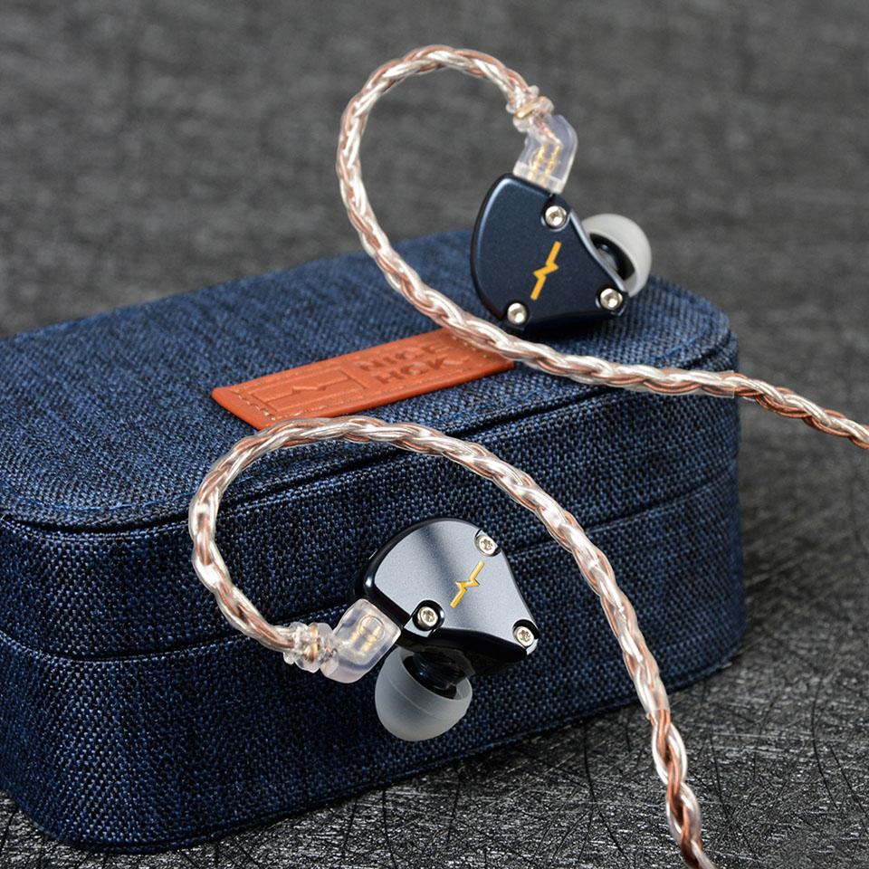 NICEHCK NX7 MK3 7 Driver Units 4BA+Dual CNT Dynamic+Piezoelectric Earphone HiFiGo