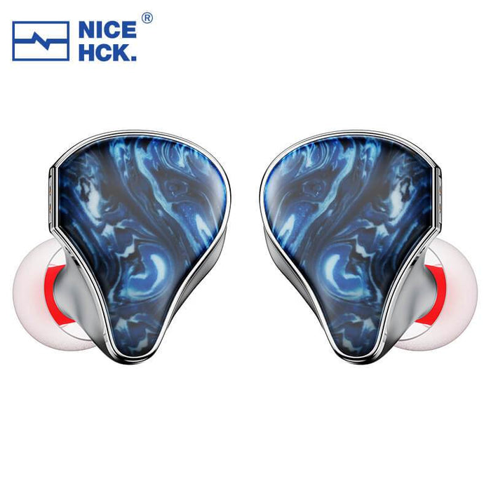 Nicehck Topguy Flagship Dynamic In-Ear Monitor with Titanium Magnesium Alloy Diaphragm HiFiGo Standard Black 