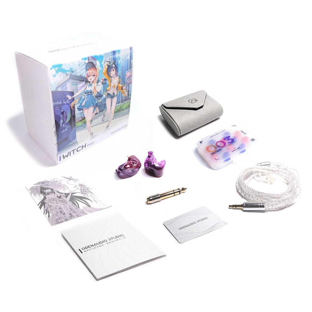 Open Audio Witch Pro 1DD + 1BA Hybrid Unit In-Ear Monitors IEMs Earphone HiFiGo