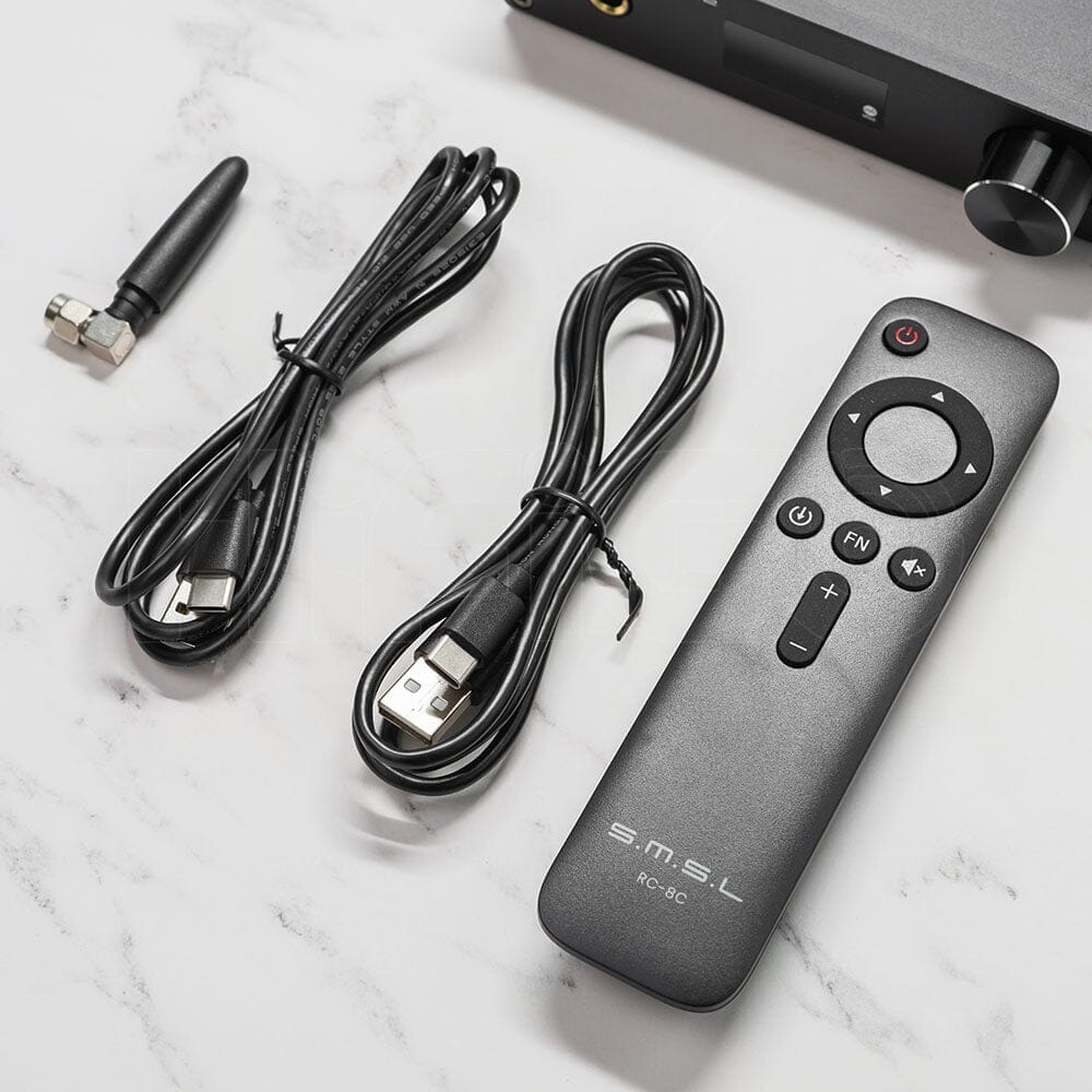 Open Box SMSL D12 AK4493S Bluetooth 5.0 USB MQA DAC & Headphone Amplifier Headphone AMP DAC HiFiGo