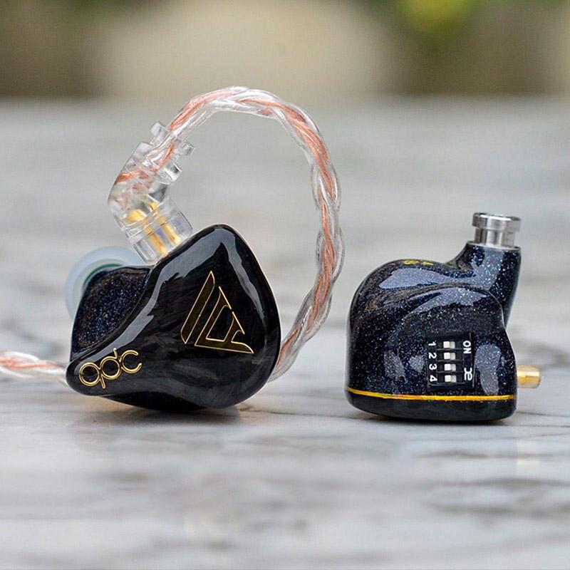 QDC Anole V14 10 Balanced Armature + 4 EST Flagship In-Ear Monitors IEM HiFiGo
