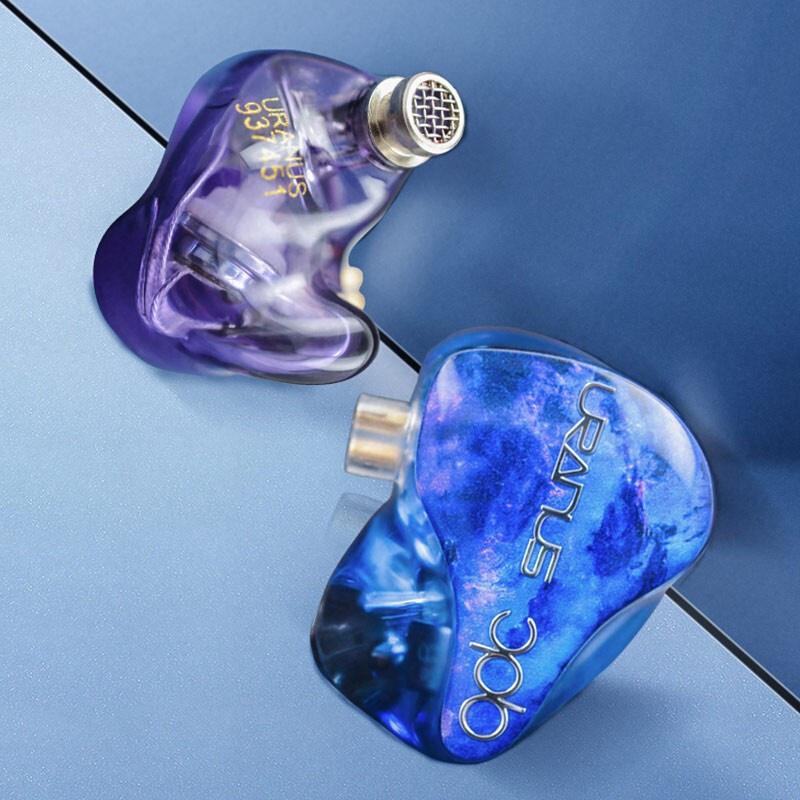 QDC Uranus Hybrid 1DD+1BA IEM In- ear Monitors Earphones HiFiGo