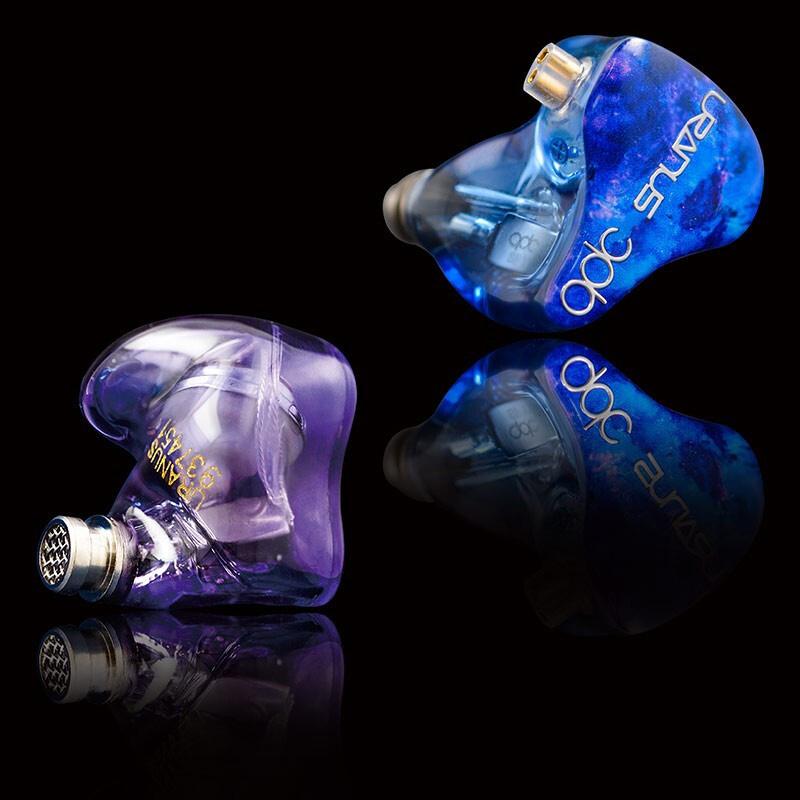 QDC Uranus Hybrid 1DD+1BA IEM In- ear Monitors Earphones HiFiGo