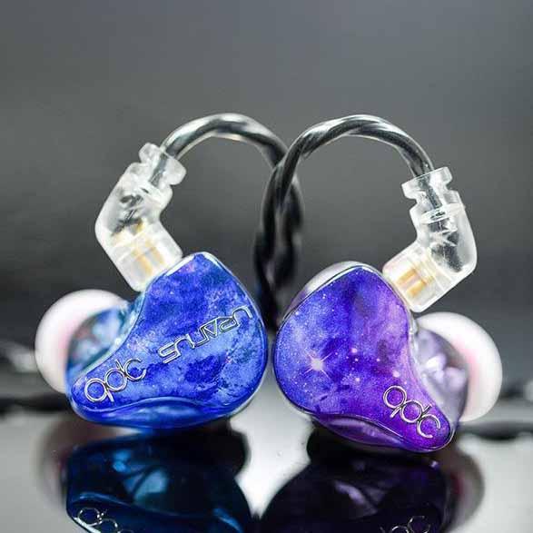 QDC Uranus Hybrid 1DD+1BA IEM In- ear Monitors Earphones HiFiGo