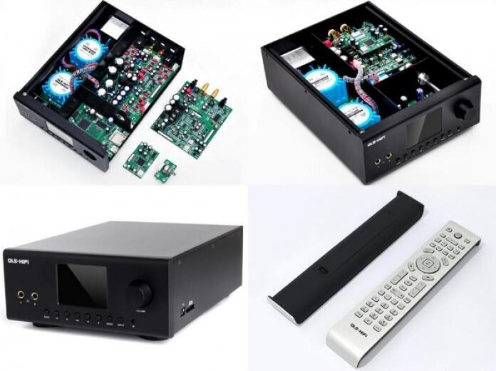 QLS QA860 AD1955 24bit 192Khz DSD Digital Headphone AMP Music Player HiFiGo