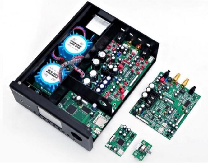 QLS QA860 AD1955 24bit 192Khz DSD Digital Headphone AMP Music Player HiFiGo