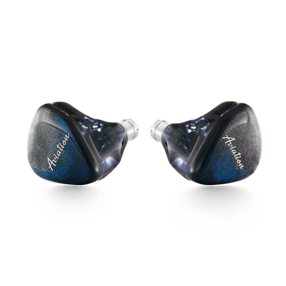 QoA Aviation 3 Knowles BA+1 DD Hybrid In-Ear Monitors HiFiGo QoA Aviaiton Galaxy