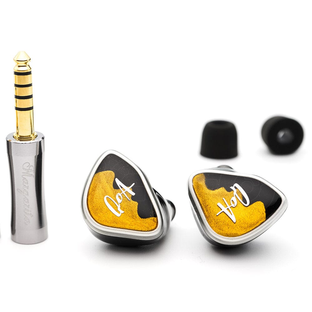QoA Margarita 2 Sonions EST + 1BA + 7mm DD In Ear Earphone HiFiGo