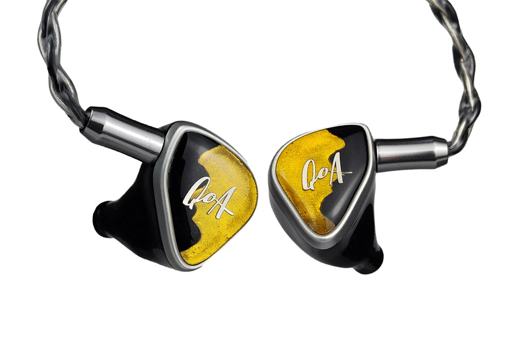 QoA Margarita 2 Sonions EST + 1BA + 7mm DD In Ear Earphone HiFiGo