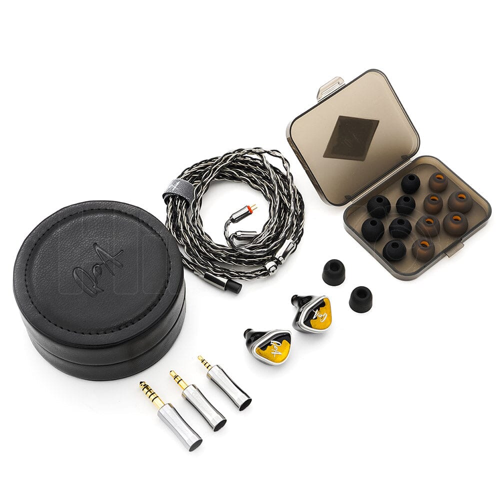 QoA Margarita 2 Sonions EST + 1BA + 7mm DD In Ear Earphone HiFiGo