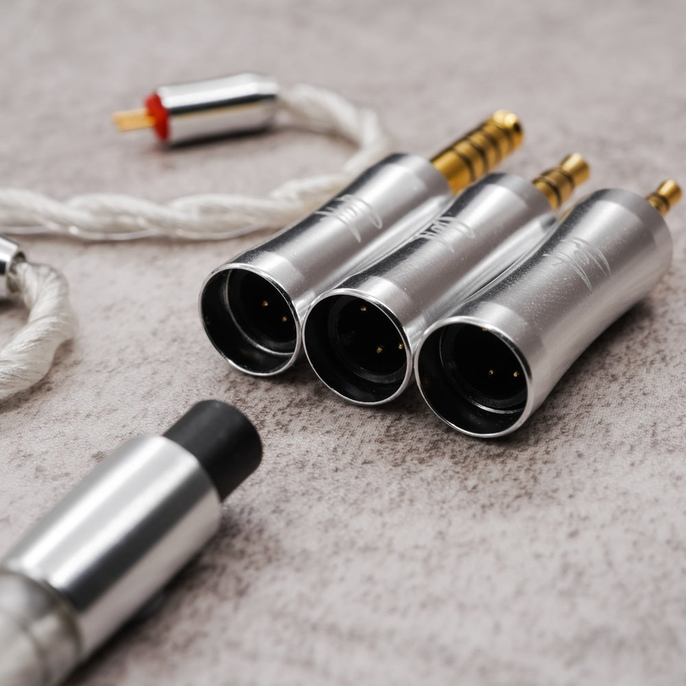 QoA RUM Silver Plated OCC Earphone Cable MMCX / 0.78mm HiFiGO