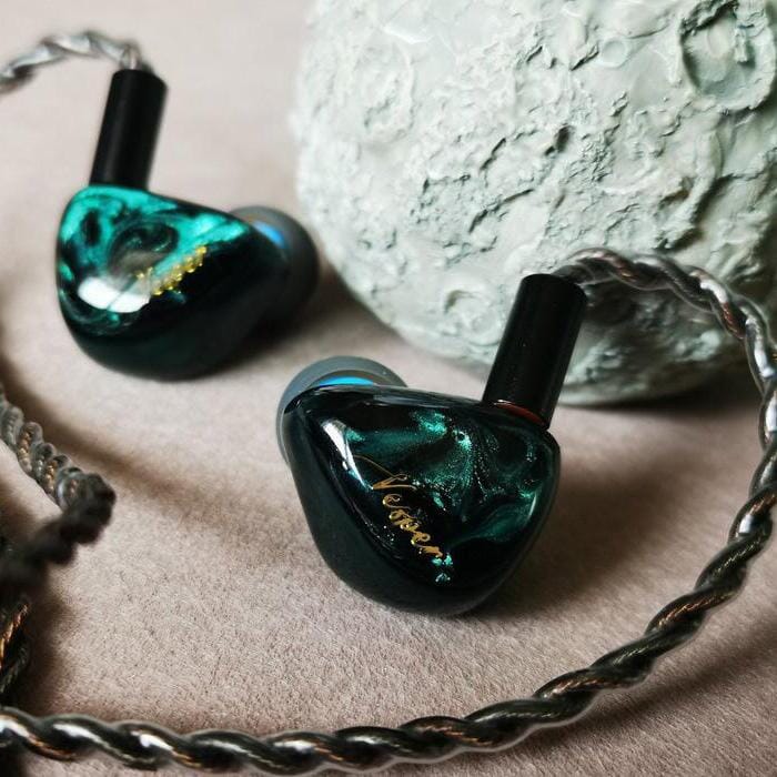 QoA Vesper 1DD 10mm + 1BA Knowles Hybird Driver In Ear Earphone HiFiGo