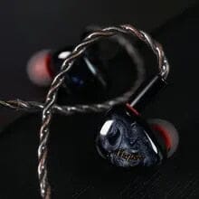 QoA Vesper 1DD 10mm + 1BA Knowles Hybird Driver In Ear Earphone HiFiGo