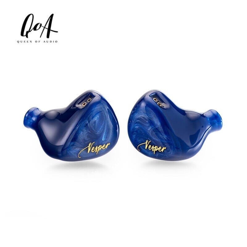 QoA Vesper2 / Vesper 2 1DD+1 Knowles BA Hybrid Driver In-Ear Earphone Monitor HiFiGo