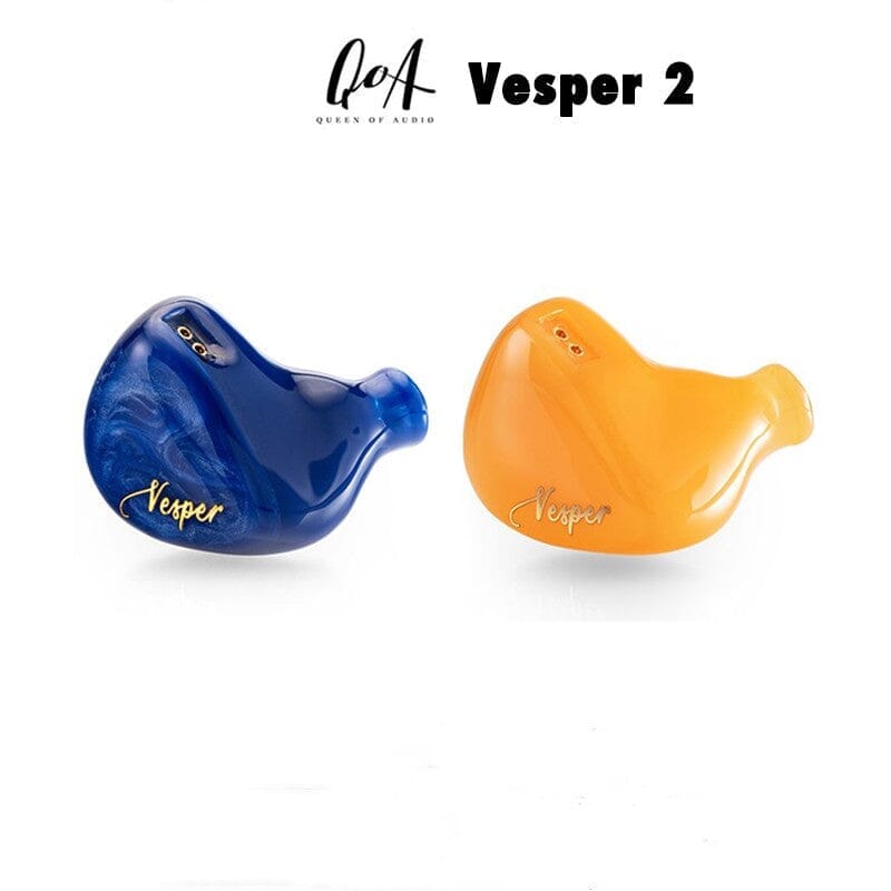 QoA Vesper2 / Vesper 2 1DD+1 Knowles BA Hybrid Driver In-Ear Earphone Monitor HiFiGo