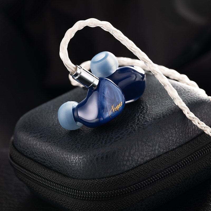 QoA Vesper2 / Vesper 2 1DD+1 Knowles BA Hybrid Driver In-Ear Earphone Monitor HiFiGo