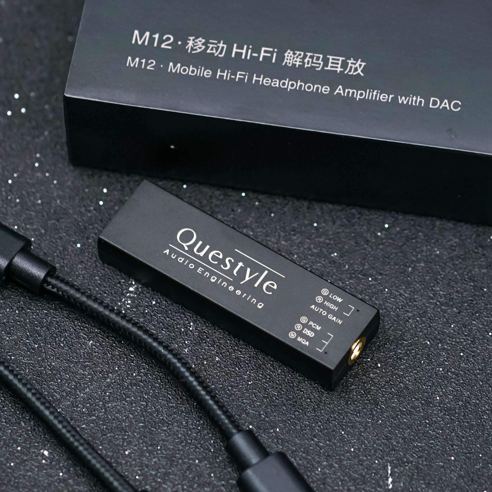 Questyle M12 Mobile HiFi Headphone Amplifier + DAC HiFiGo