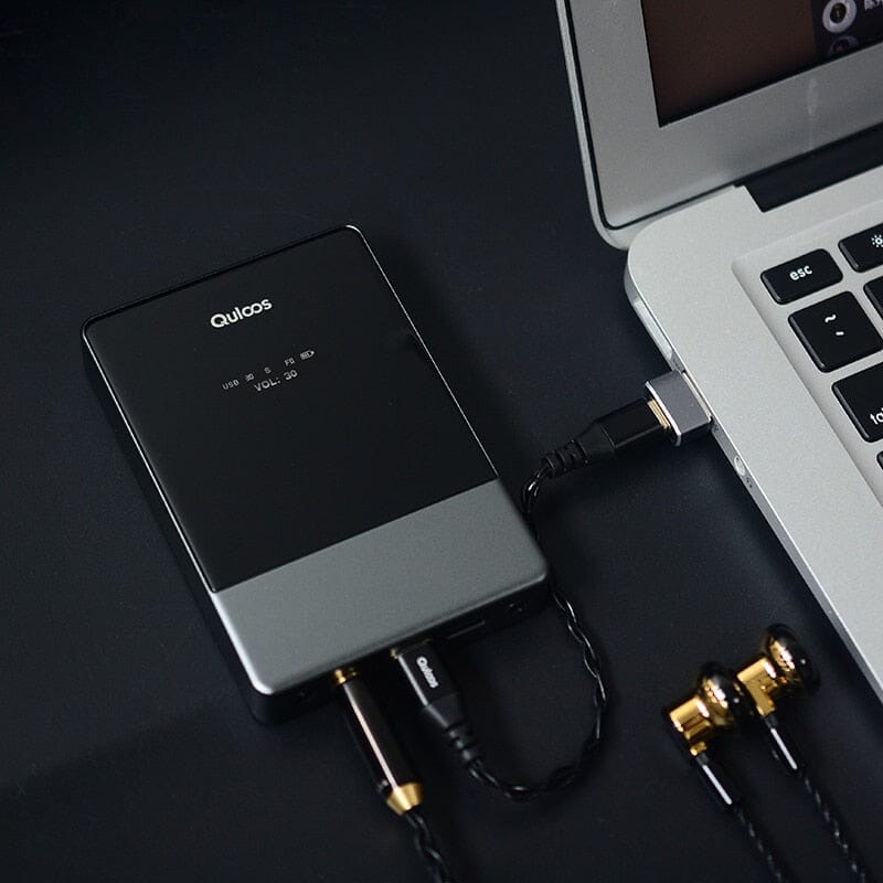 QULOOS MUB1 Bluetooth Portable USB DAC & Headphone AMP HiFiGo