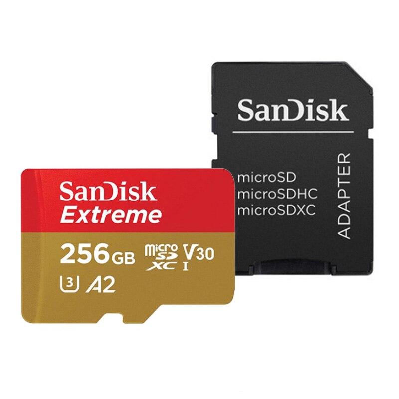 SanDisk Extreme Micro SD Card 64GB Micro SD 128GB 256GB Flash Memory HiFiGo SQXA1-256G