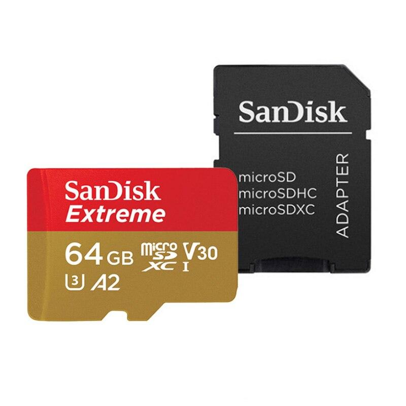 SanDisk Extreme Micro SD Card 64GB Micro SD 128GB 256GB Flash Memory HiFiGo SQXA2-064G