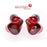 SeeAudio Bravery AE Limited Edition 4BA In-Ear Monitors HiFiGo Both Red Without HiFiGo Neck Strap 