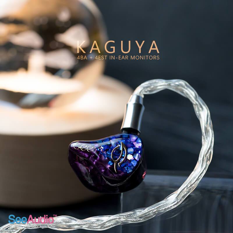 SeeAudio Kaguya 4BA + 4EST In-Ear Monitors IEMs Earphone Earphone HiFiGo
