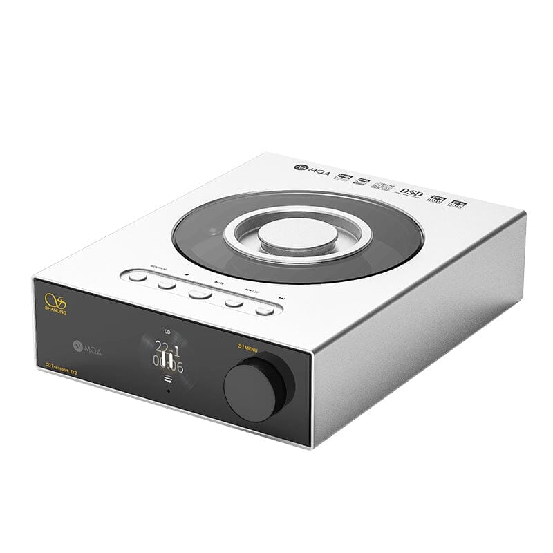 SHANLING ET3 CD Transport Player Full-Featured Digital Turntable HiFiGo Silver 220V