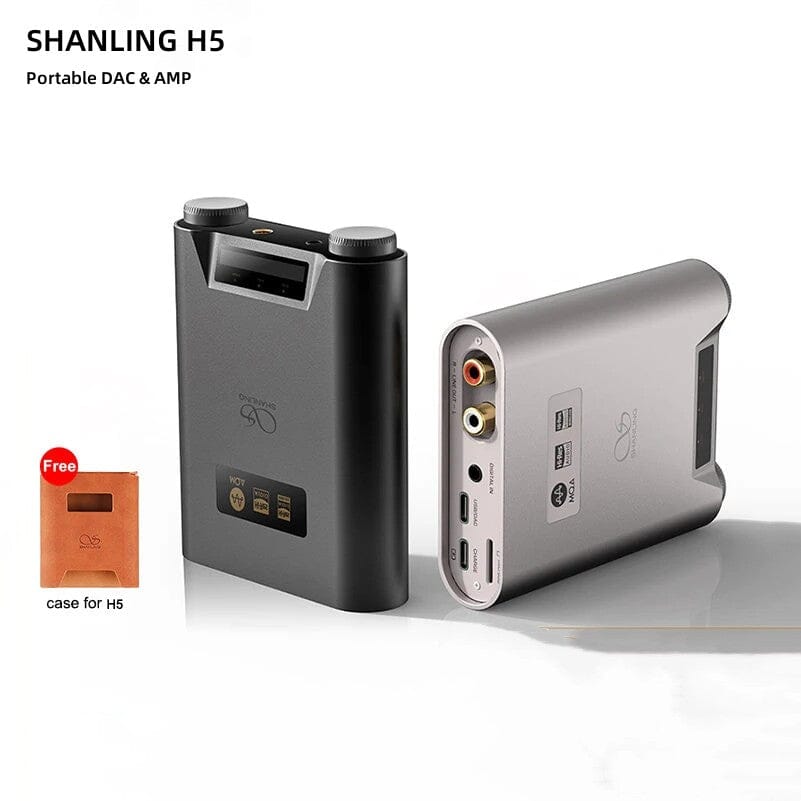 SHANLING H5 MQA Portable DAC Headphone Amplifier HiFiGo