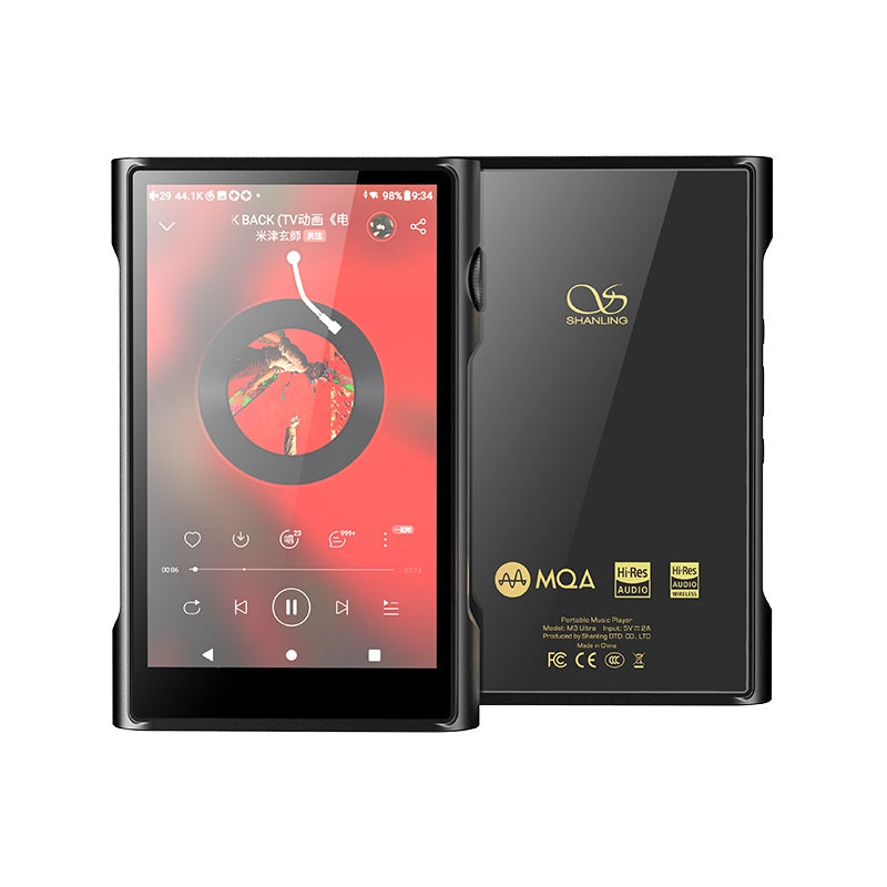 Shanling M3 Ultra 2*ES9219C DAC 2*RT6863 AMP Bluetooth 5.0 Android 10 HD Player Audio Player HiFiGo