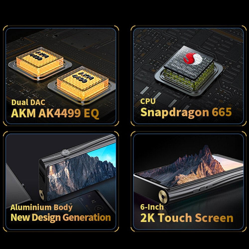 Shanling M9 Flagship Portable Music Player HiFiGo