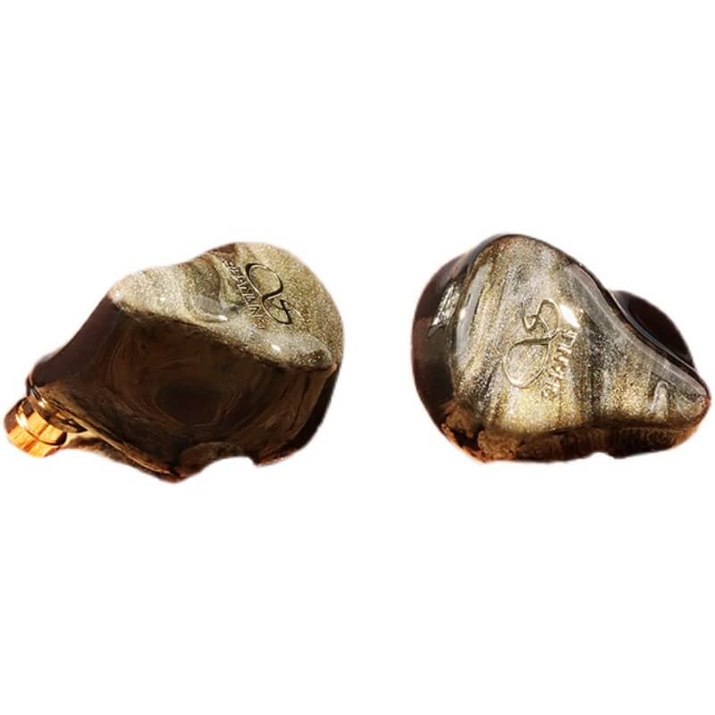 SHANLING ME800 2DD+4BA Hybrid High-End Earphone HiFiGo Brown