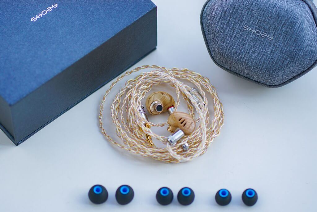 Shozy Black Hole Mini Dynamic HiFi In Ear Monitor Headphones HiFiGo