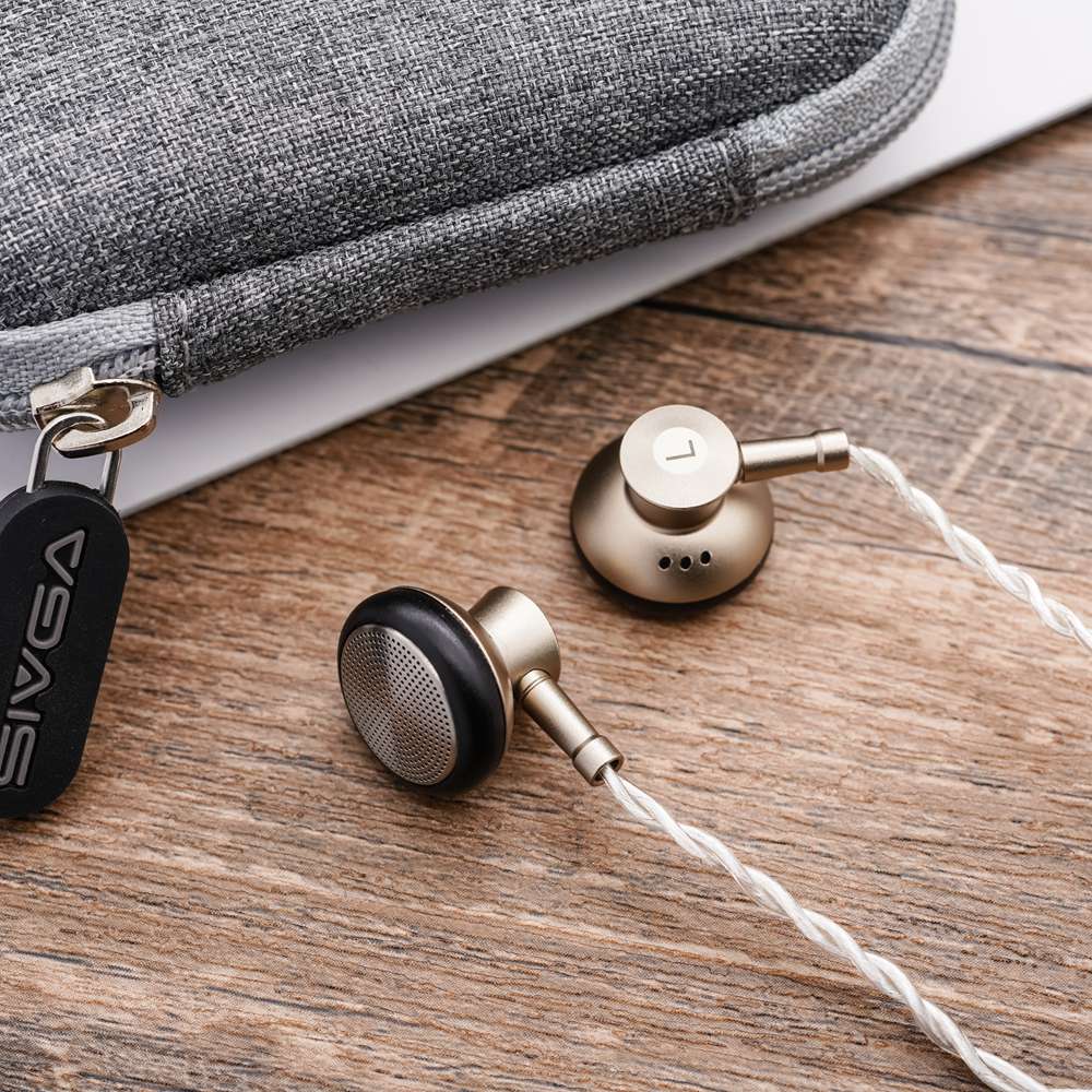 SIVGA M200 HiFi Wired Earphone - With Remote Control and Microphone HiFiGo