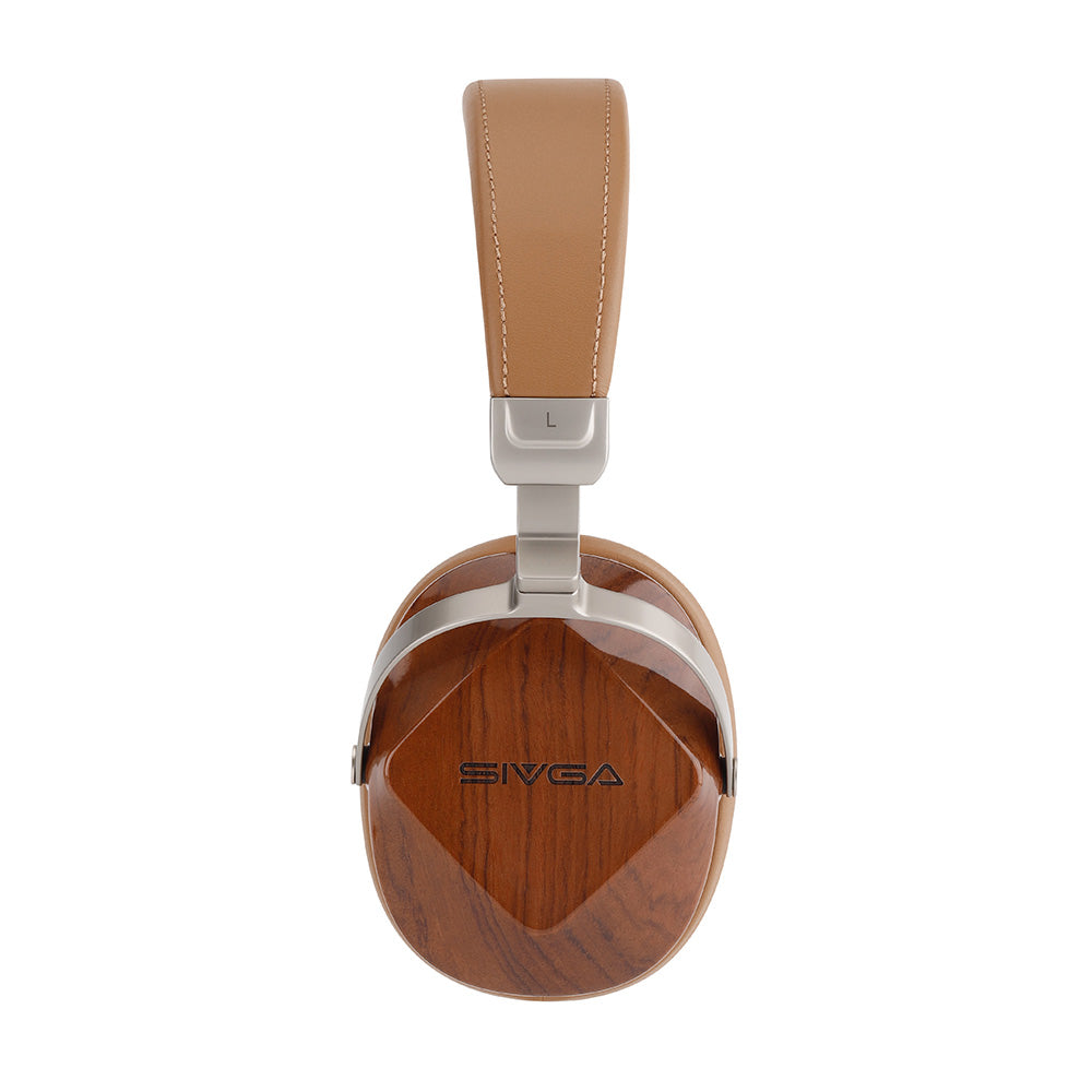 SIVGA Oriole Classic Fashionable Closed Back Rosewood HiFi Headphone Headphone HiFiGo