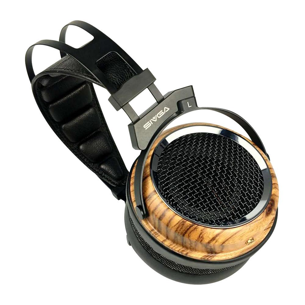 SIVGA PHOENIX Over Ear Open Back Zebra Wood Dynamic/Moving-coill Driver Headphone HiFiGo