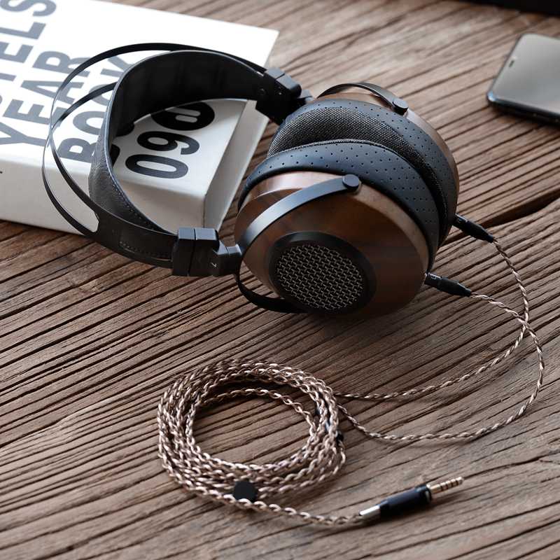 SIVGA SV023 Open Back Walnut Wooden Dynamic Driver Hi-Fi Headphone HiFiGo